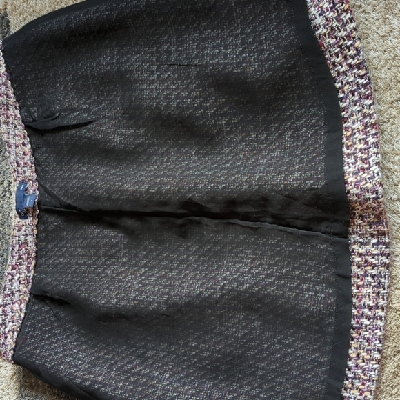 Gap Pleated Mini Skirt Pockets Lined Soft Zip Business Academia Y2K Preppy - Picture 8 of 11